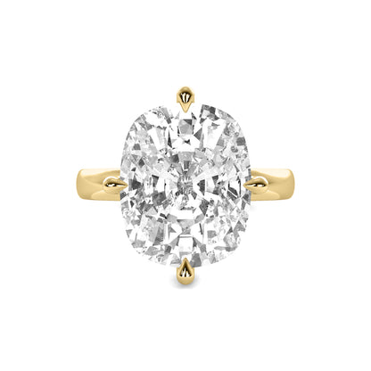 Elongated Cushion Compass Ring