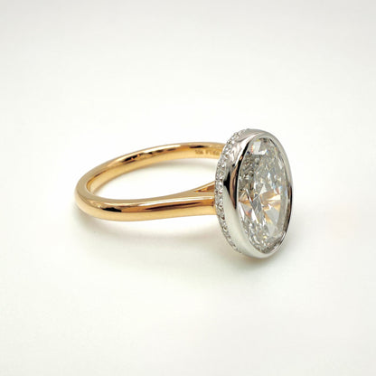 Oval Bezel Ring