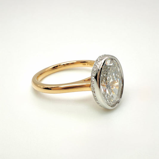 Oval Bezel Ring