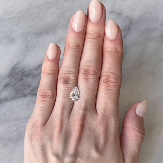 Pear Cut | 3.01ct E VVS2