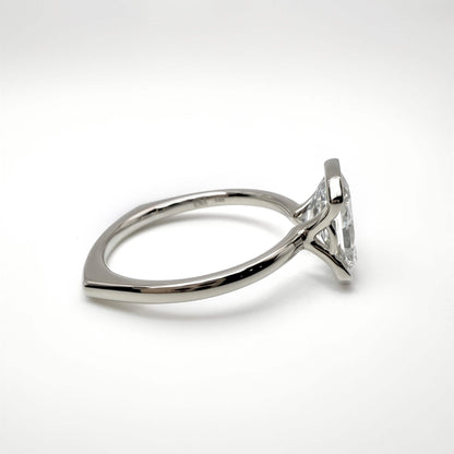 Radiant Half Bezel Ring